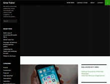 Tablet Screenshot of growtrains.com